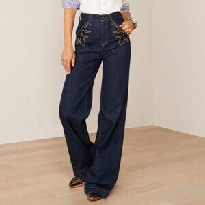 Ariat Women’s Wide Leg Ultra High Rise Jeans 27/R